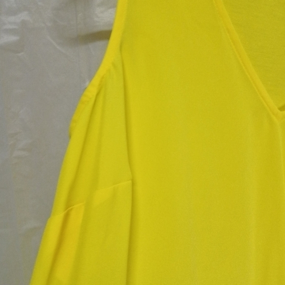 INC International Concepts Sleeveless Top Sunray Hi Low Size Small - Picture 5 of 6